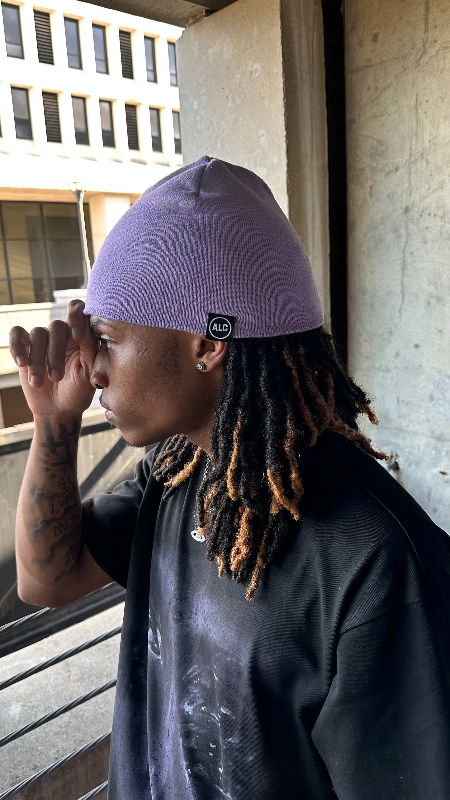 Purple ALC Beanie